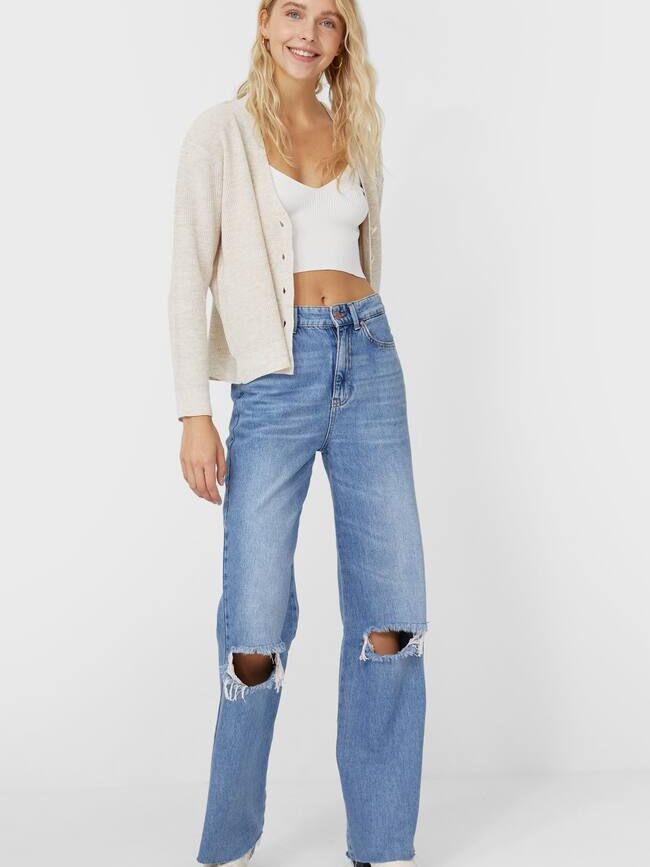 

Кардиган Stradivarius 5021/085/431 L Бежевый
