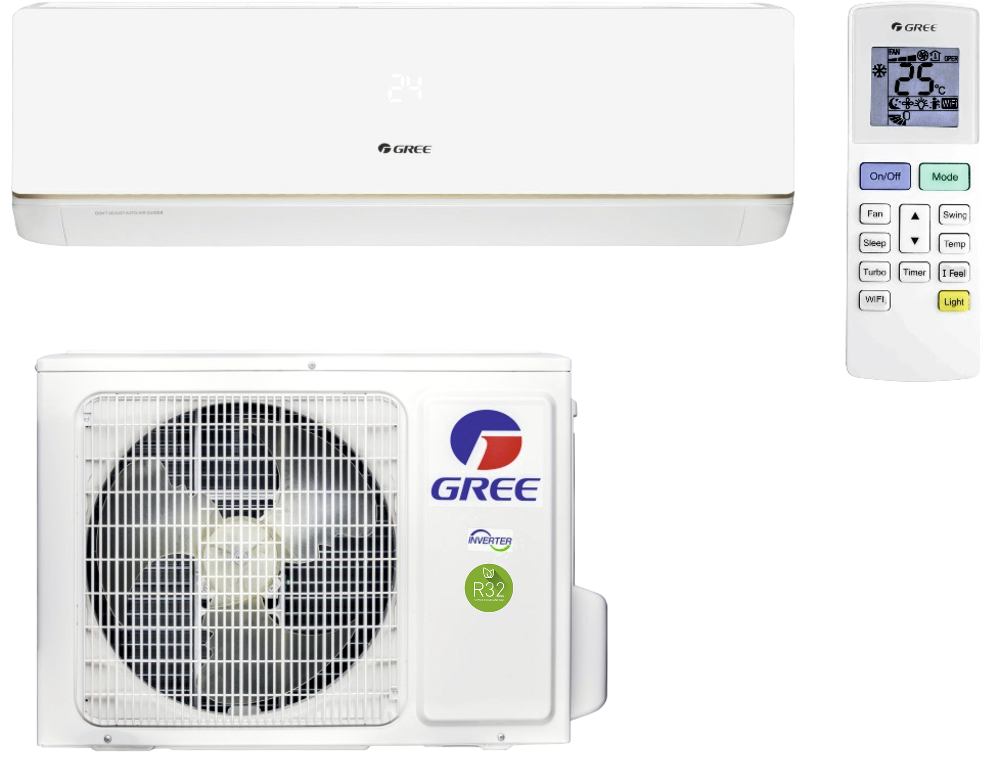 

Кондиционер GREE GWH18AAD-K6DNA5B (BORA Inverter) R32