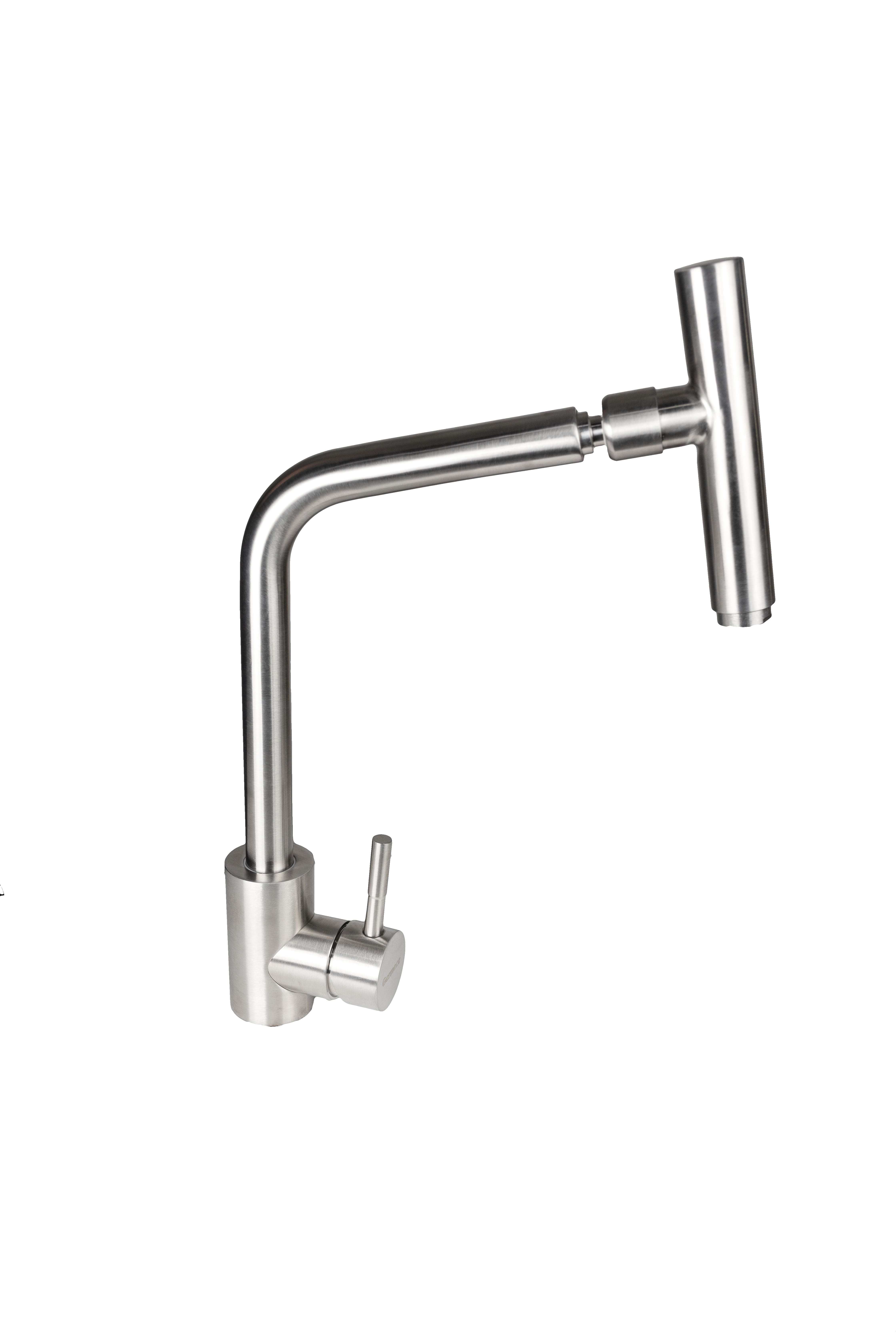 

Смеситель Для Кухни Germece H3076 С Поворотным Аэратором