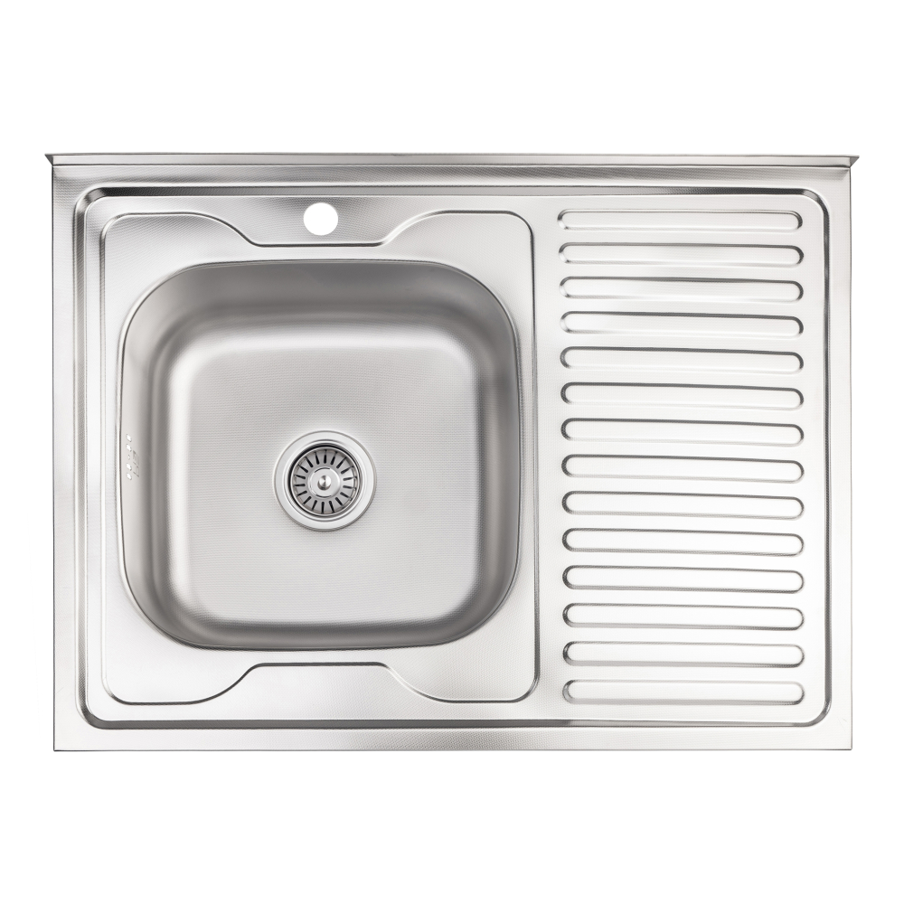 

Мойка Кухонная Lidz 6080-L Decor 0.6 Мм (Lidz6080Dec06)