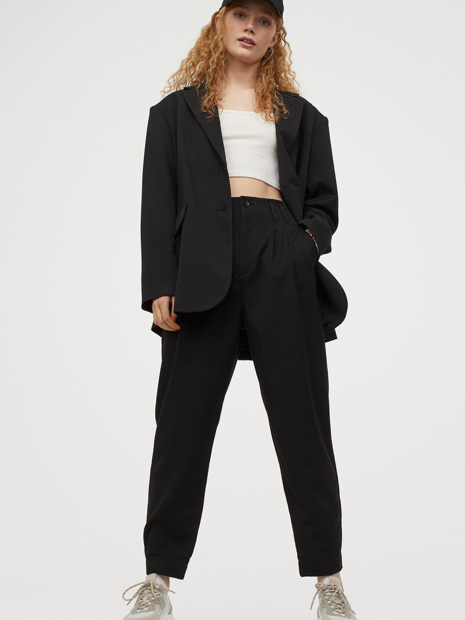 

Брюки H&M 8947492-AAAD 46 Черные