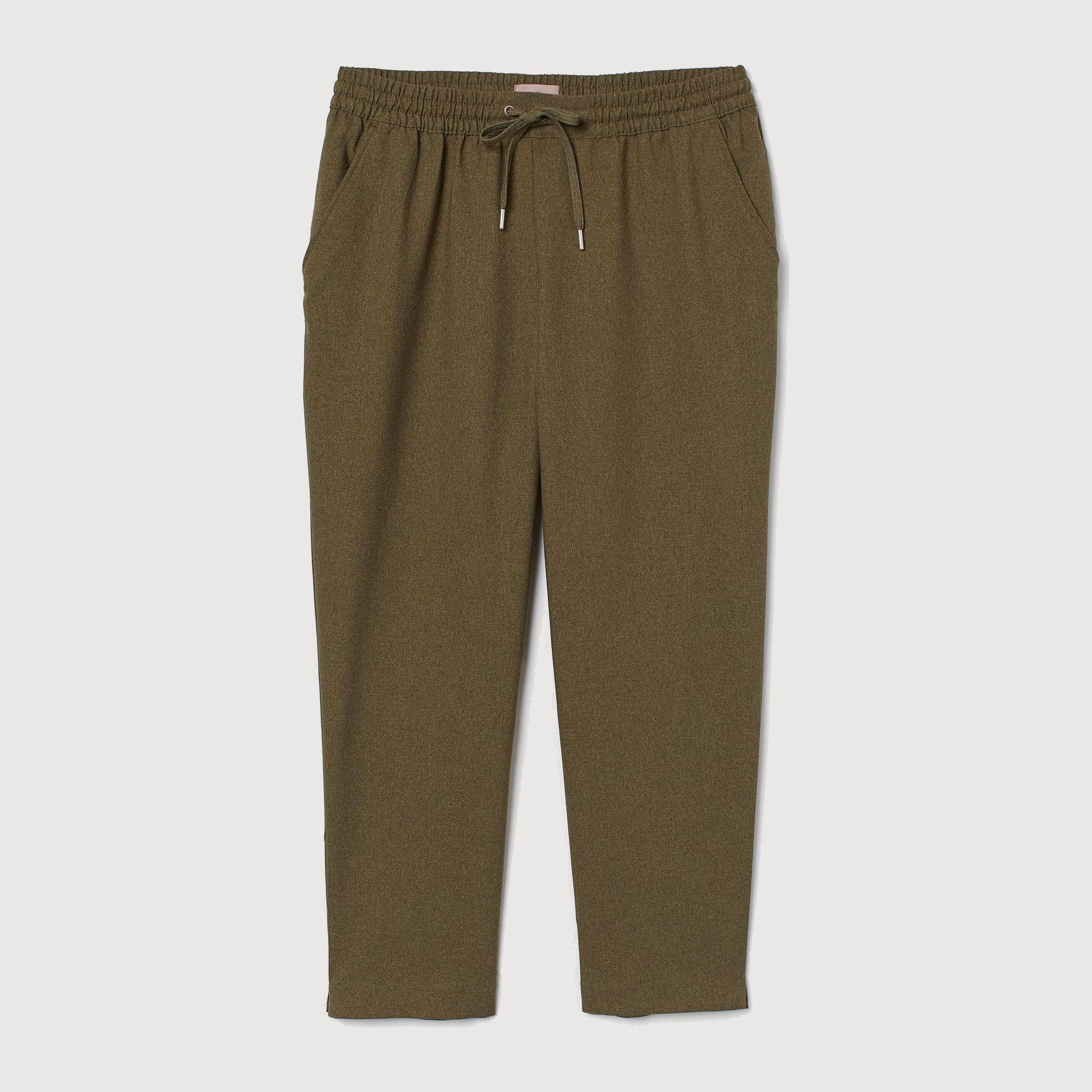 

Брюки H&M 8310470-ABTE L Болотные