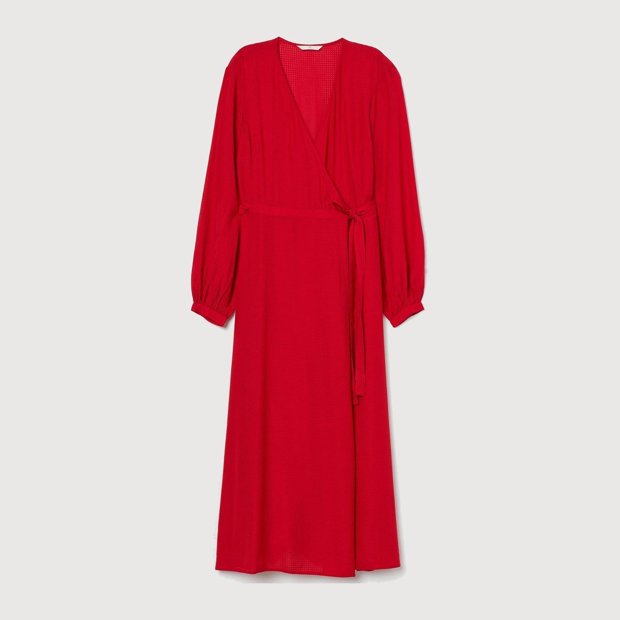 

Платье H&M 7634680-ACVF 38 Красное