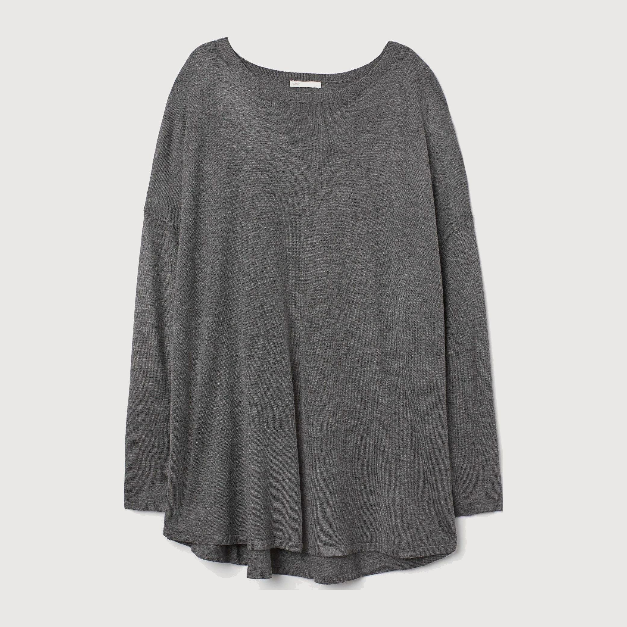 

Джемпер H&M 6939518-ACXW M Темно-серый