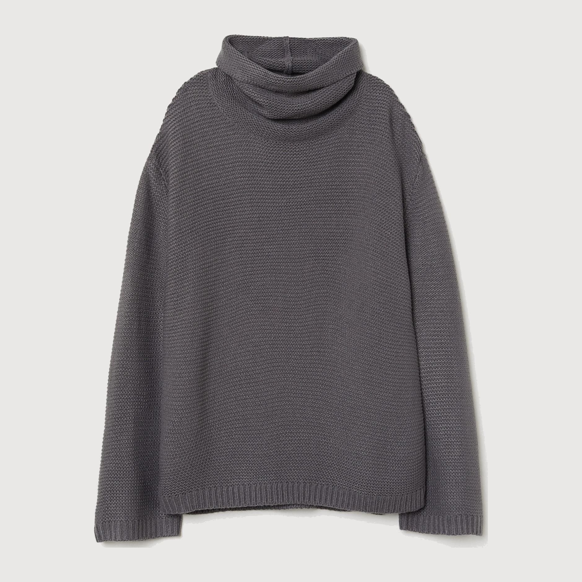 

Свитер H&M 6456388-ACXW S Темно-серый