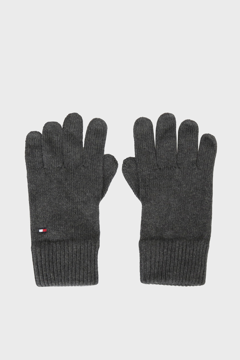 

Мужские серые перчатки PIMA COTTON CASHMERE Tommy Hilfiger OS AM0AM04050