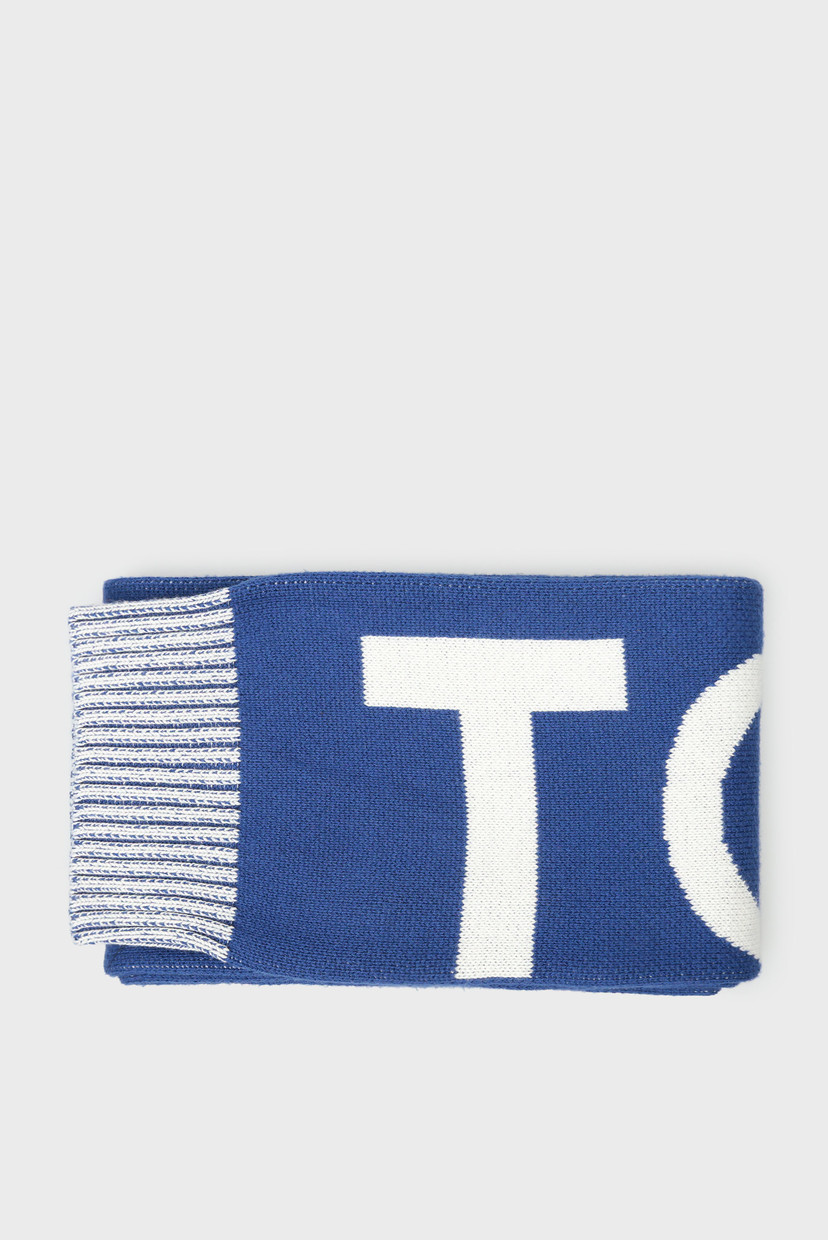

Женский синий шарф FUN LOGO Tommy Hilfiger OS AW0AW05908
