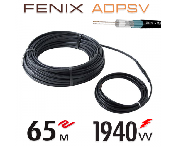 

Нагревательный мат кабель Fenix ​​ADPSV 30 Вт / м - 7 м.п.