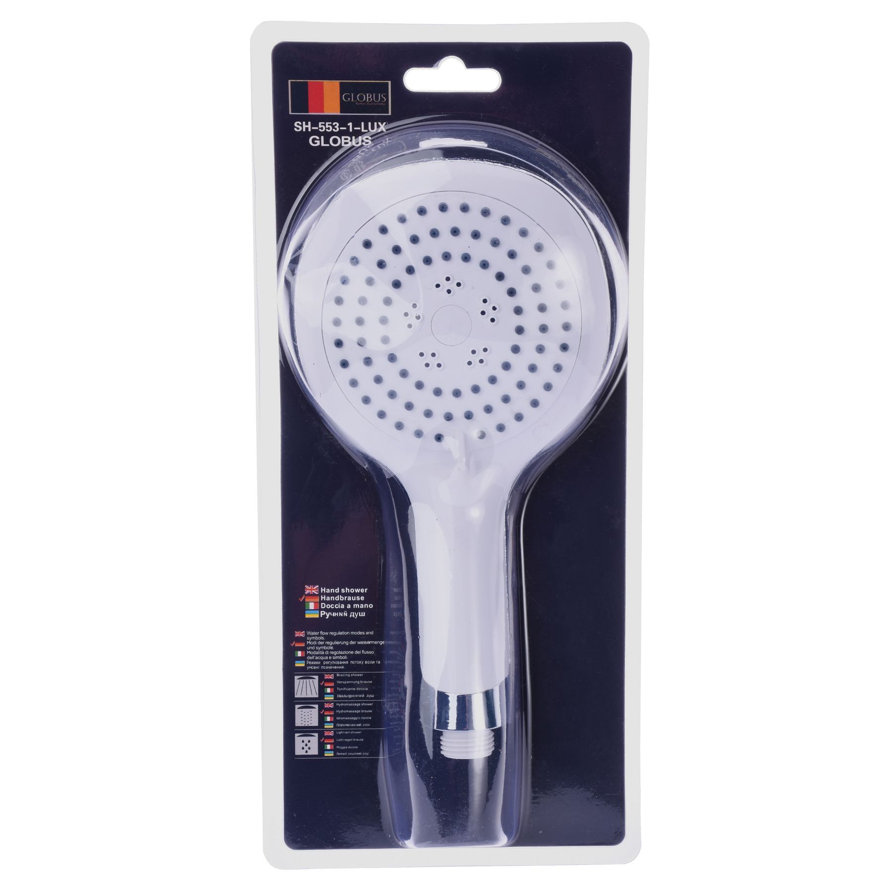 

Душевая лейка Globus Lux SH-553-1-LUX (ST701775)