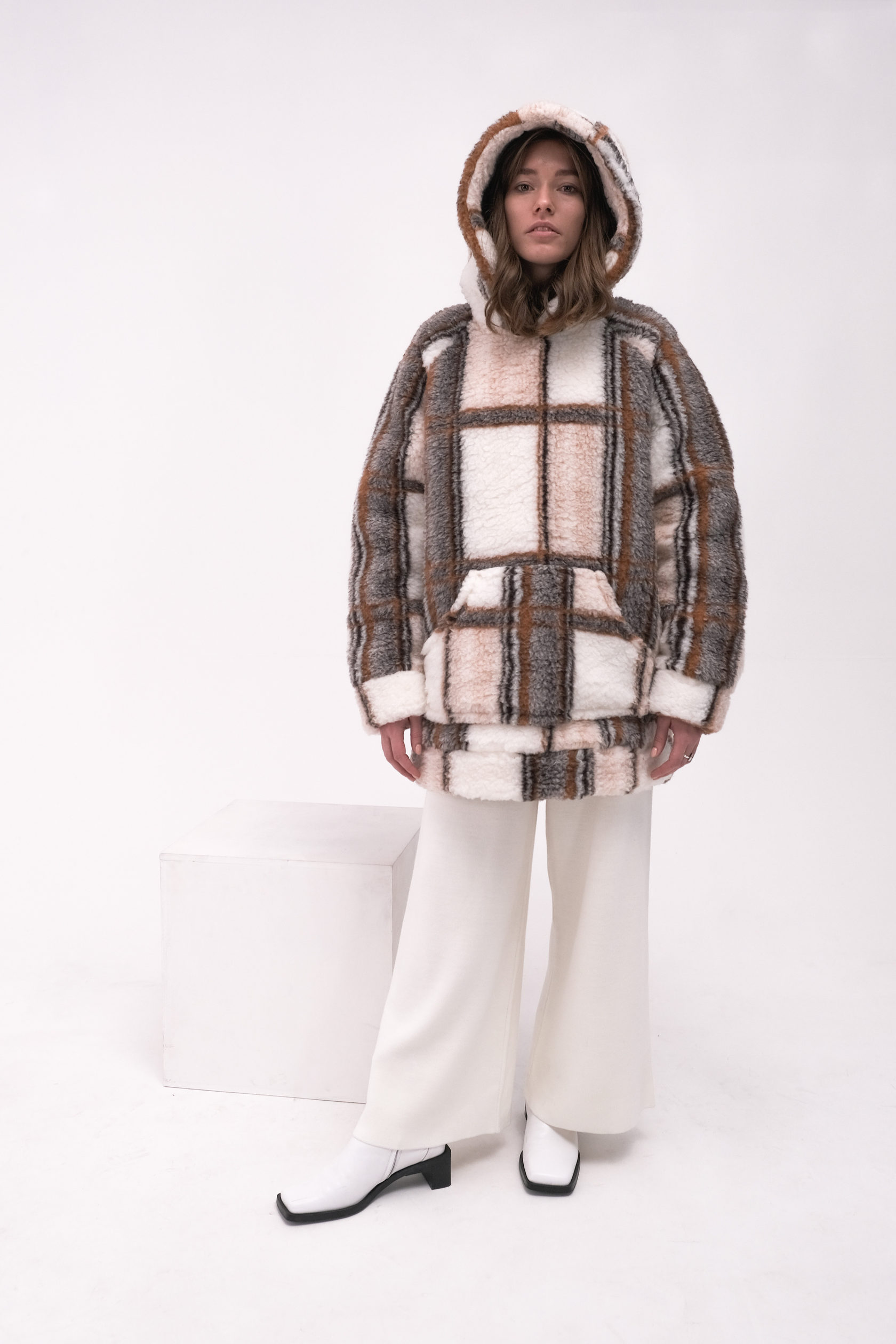 

Худи YV толстовка из шерсти мериноса MERINO Oversize утепленное  коричневое, Худи YV толстовка из шерсти мериноса MERINO Oversize утепленное S коричневое