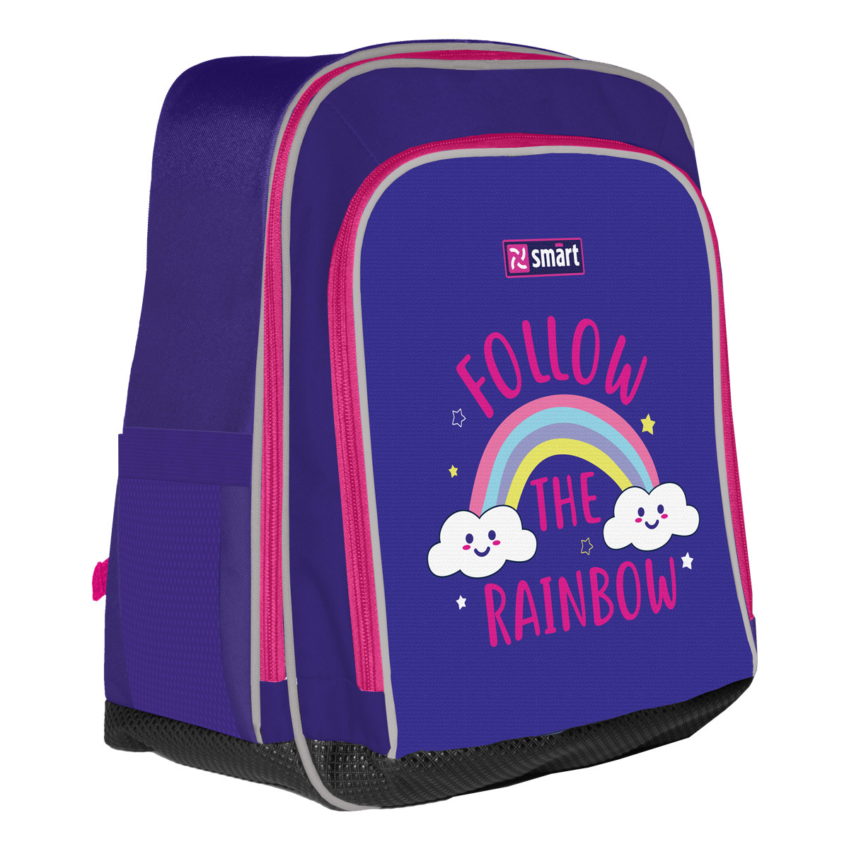 

Рюкзак школьный SMART H-55 Follow the rainbow фиолетовый (558039)