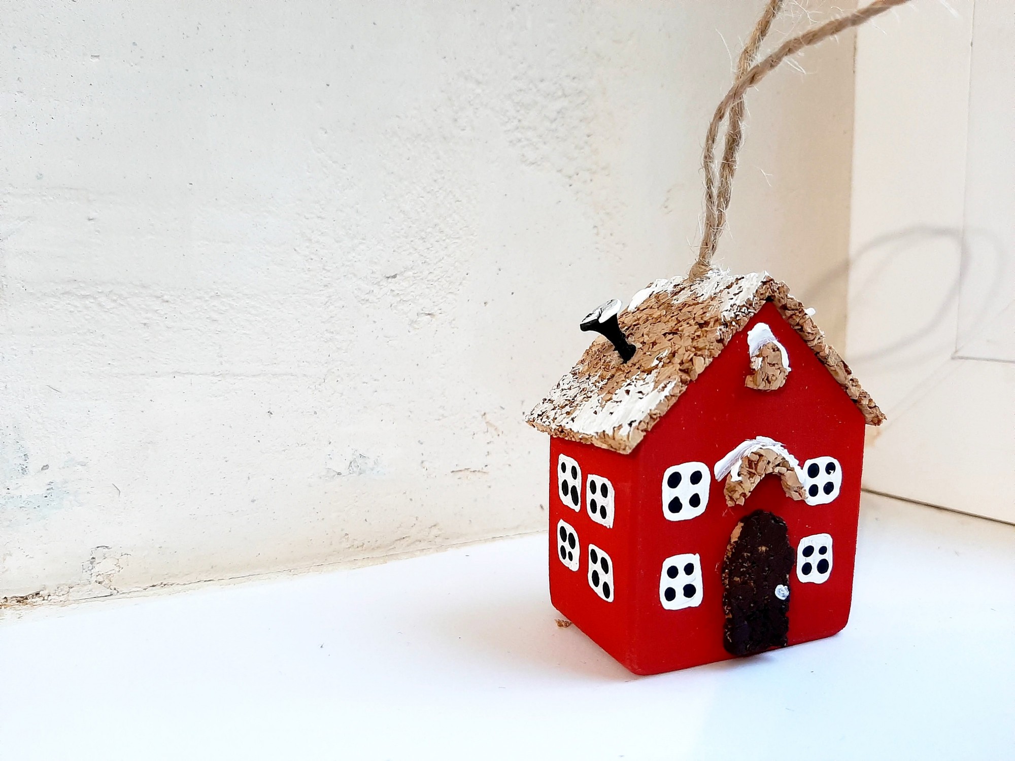 

Новогодняя игрушка на елку Reindeer Moss w-001-09-600-4x6 красный