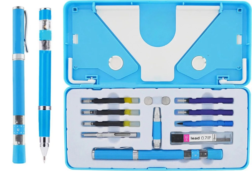 

Ручка для коррекции осанки Strain Pen Голубая