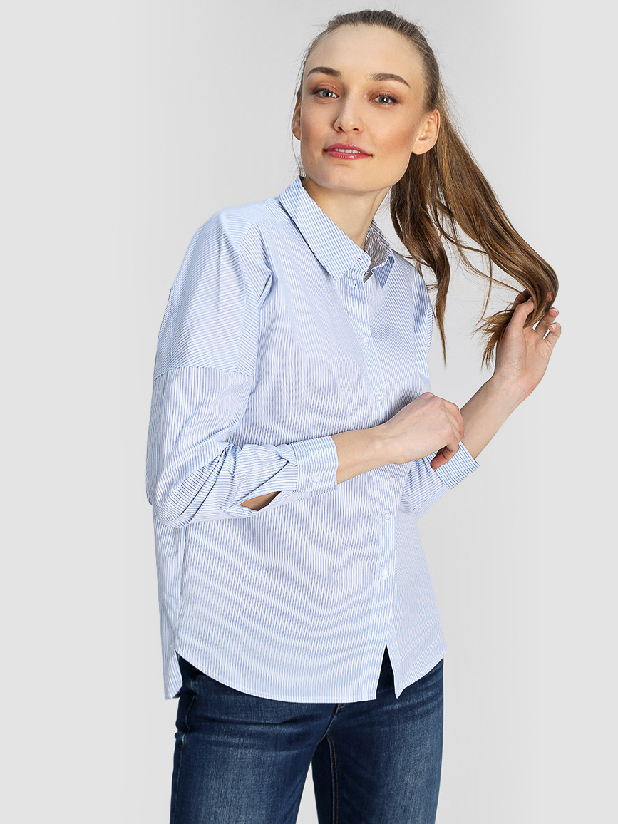 

Рубашка O'STIN Casual LS4W5160XS XS Небесно-голубая