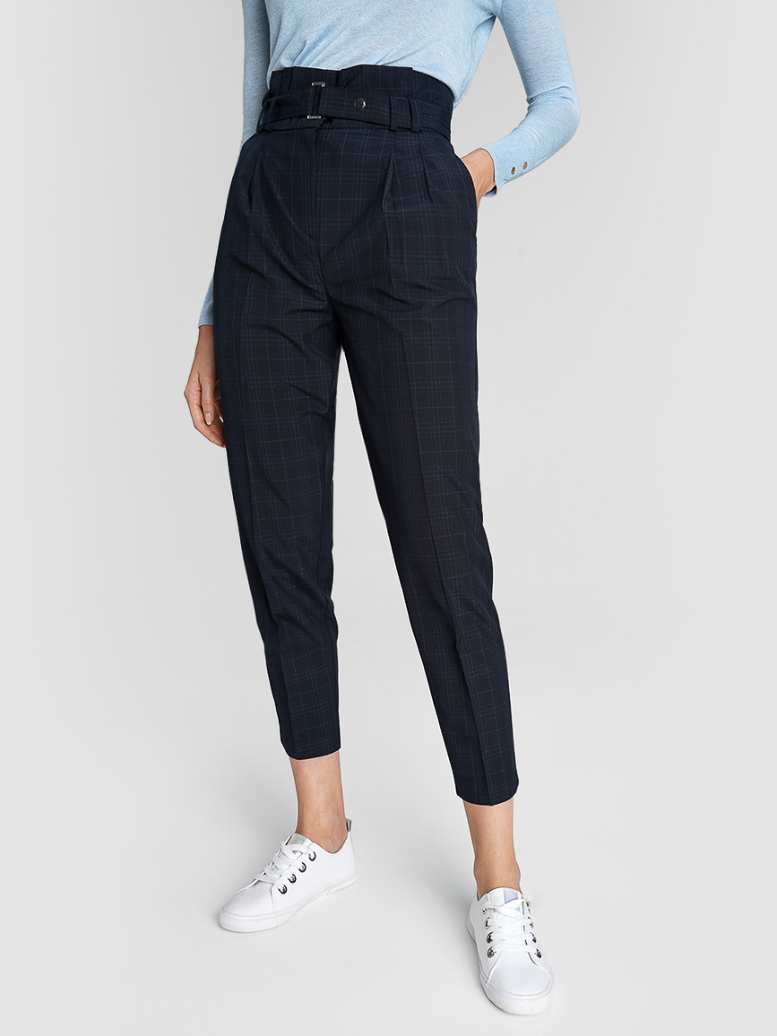 

Брюки O'STIN Casual LFXEZSV91J  Темно-синие, Брюки O'STIN Casual LFXEZSV91J M Темно-синие