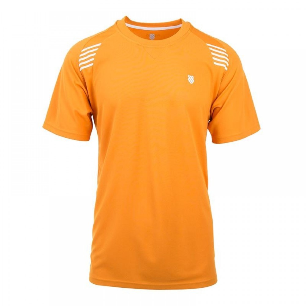 

Футболка для мужчин K-Swiss Men Performance crew orange (L)