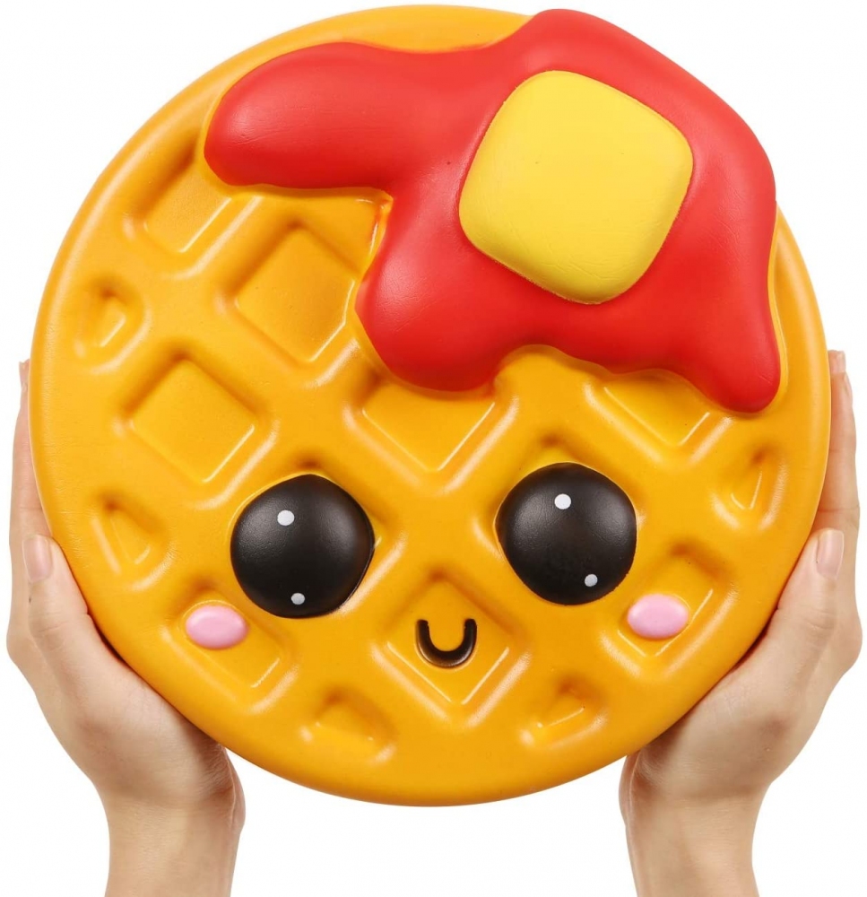 

Мягкая игрушка антистресс Сквиши Squishy Вафельный торт 24 х 24 см