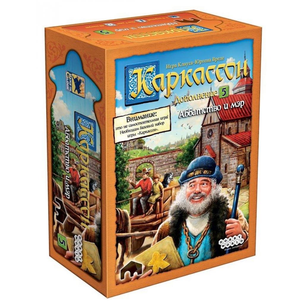 

Настольная игра Hobby World Каркассон: Аббатство и мэр (915222) (915222)