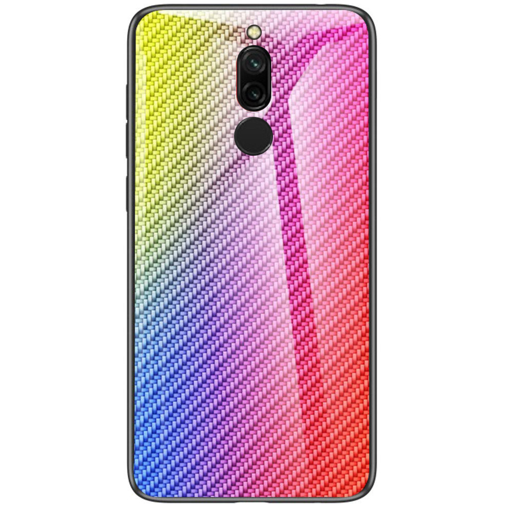 

TPU+Glass чехол Epik Twist для Xiaomi Redmi 8 Сиреневый