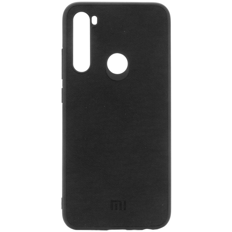 

TPU чехол Epik Fiber Logo для Xiaomi Redmi Note 8 Черный