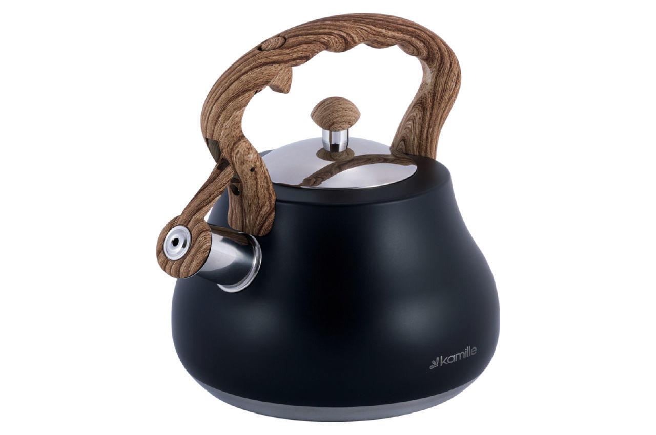 

Чайник нержавеющий Kamille 2,7 л