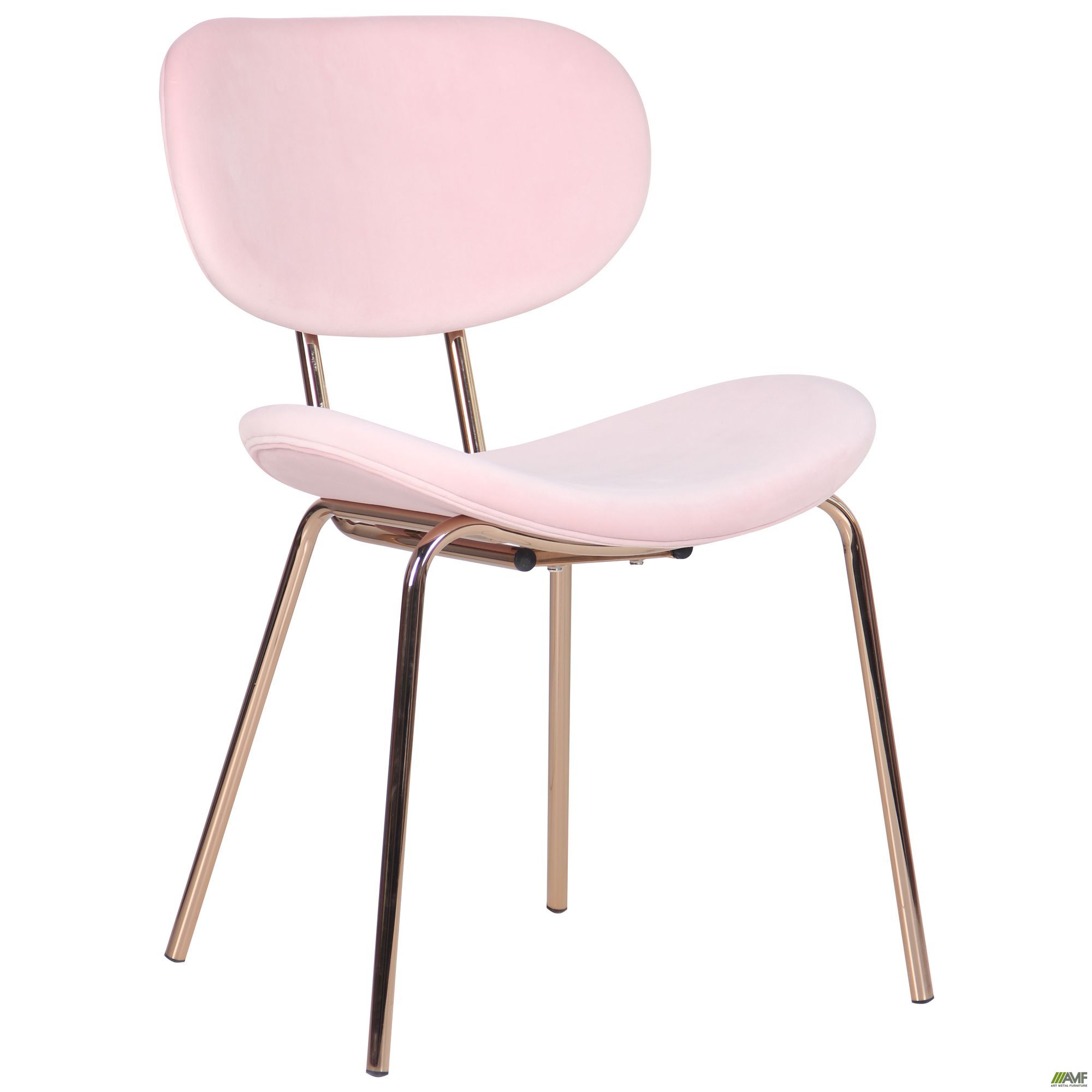 

Стул AMF Alphabet D gold/pink 545709
