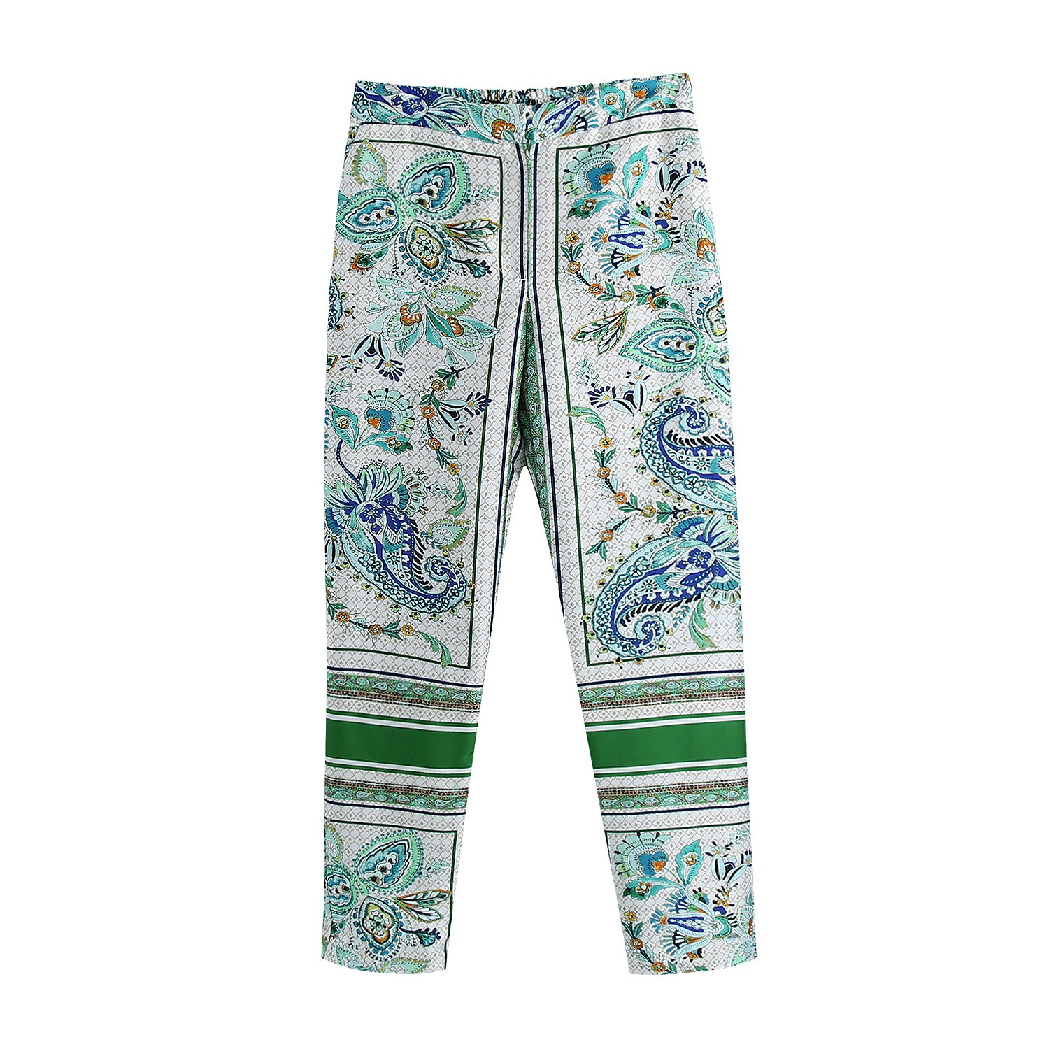 

Брюки женские с контрастным принтом Green pattern Berni Fashion () Зеленый, Брюки женские с контрастным принтом Green pattern Berni Fashion (M) Зеленый