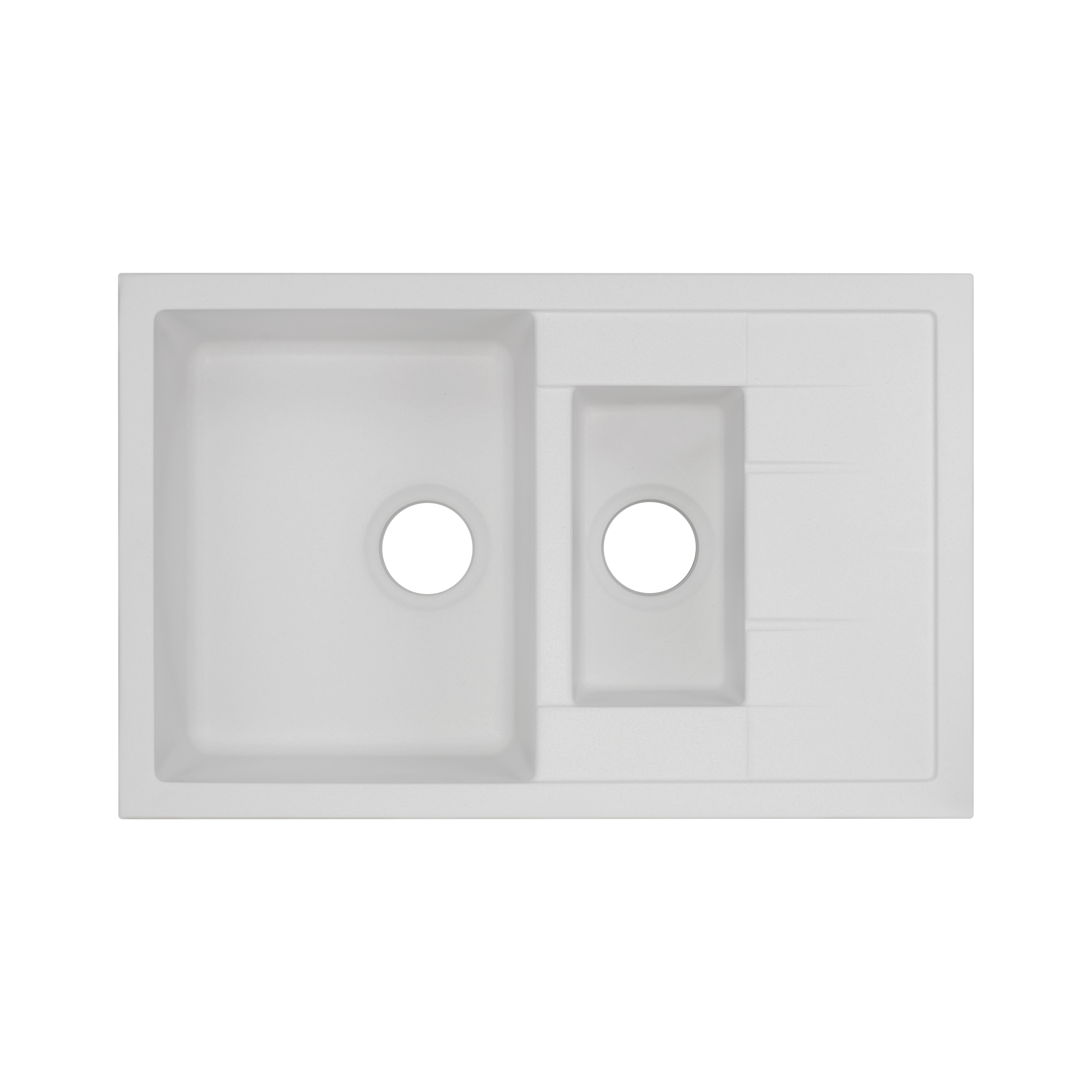 

Кухонная мойка Qtap CS 7648 WHI (QT7648WHI650) (SR203375)