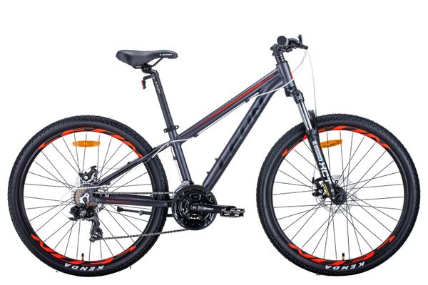 

Велосипед 26" Leon SUPER JUNIOR 2021 (антрацитовый с красным (м))