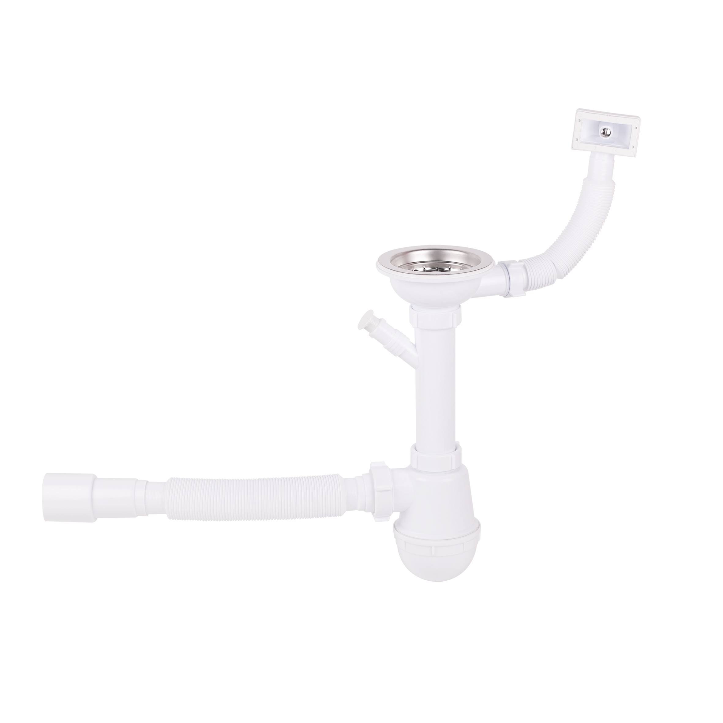 

Сифон для кухонной мойки Lidz (WHI) 60 05 M002 01 (SR203651)