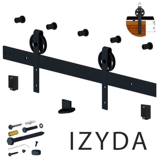 

Комплект Раздвижной Системы Valcomp Design Line Izyda В Стиле Loft 213-454