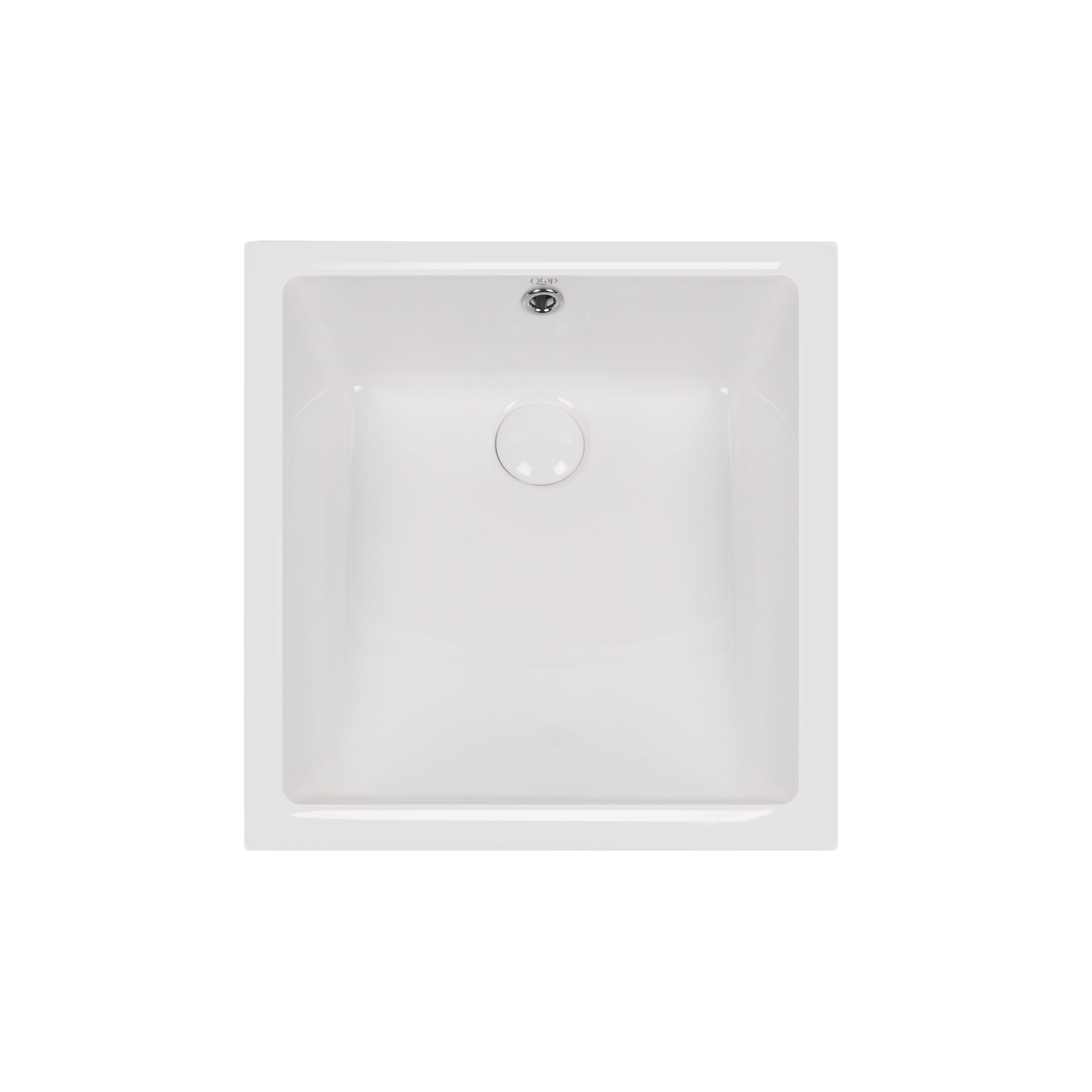 

Раковина Qtap Stork с донным клапаном QT15116086W (SR203397)