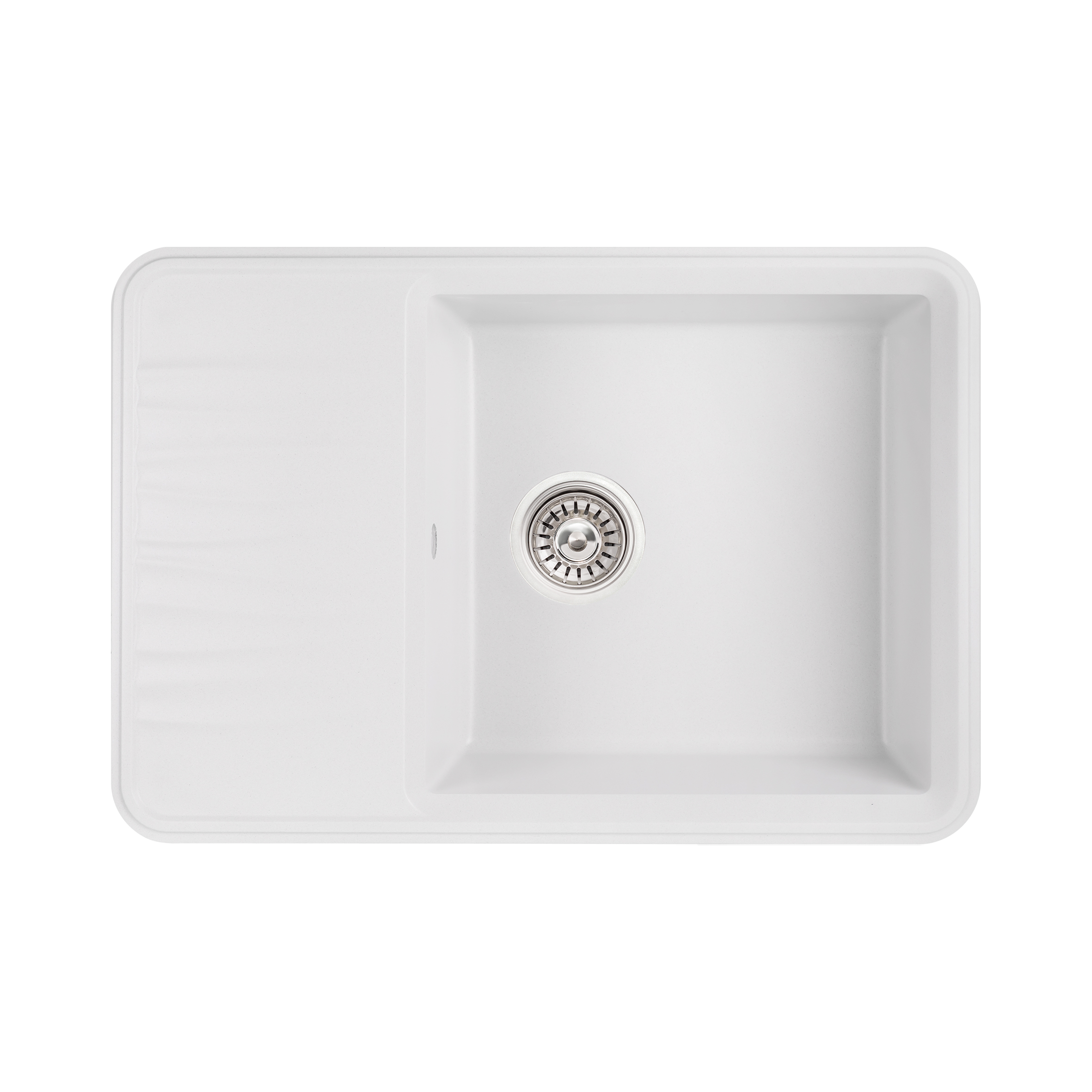 

Кухонная мойка Qtap CS 7440 WHI (QT7440WHI650) (SR203380)
