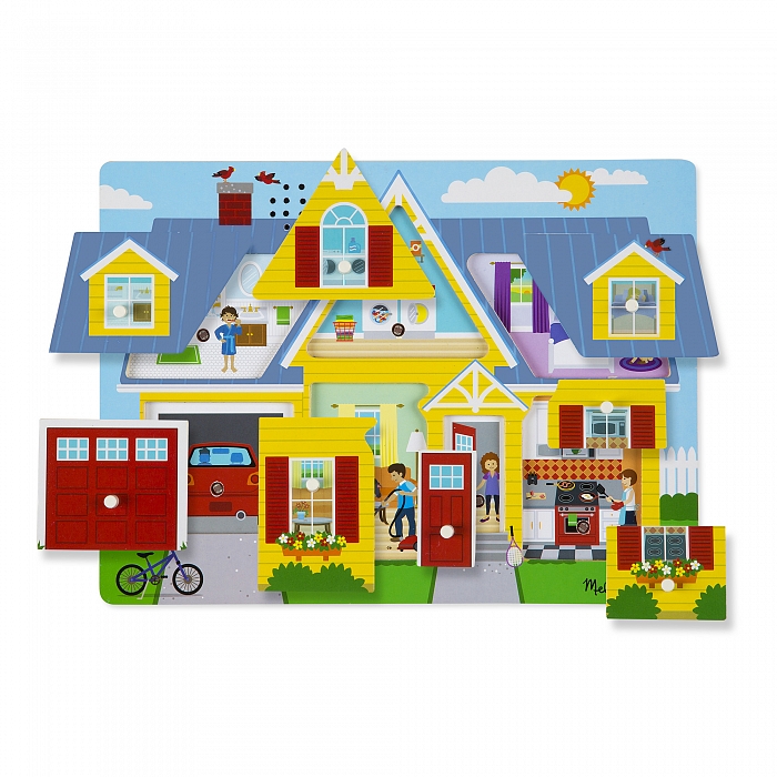 

Звуковой пазл "Вокруг дома" Melissa & Doug (MD10734)