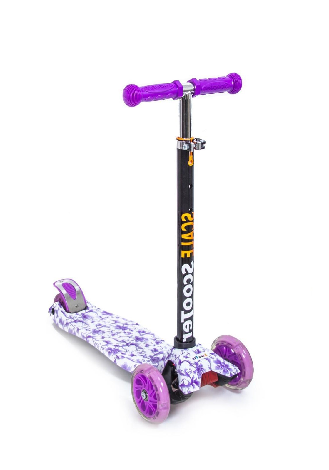 

Самокат детский Maxi Scale Scooter(свет.колеса) Violet Multicolor
