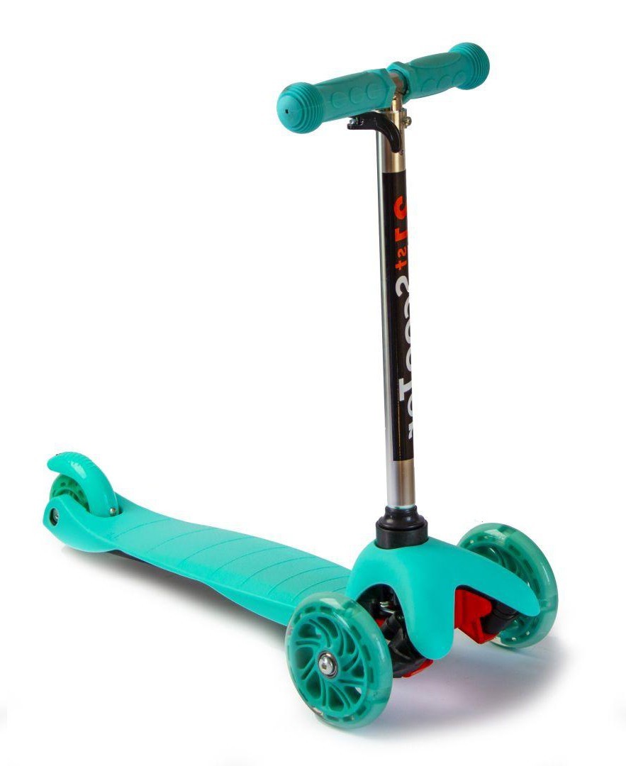 

Самокат детский Mini Scale Scooter(свет.колеса) Бирюзовый