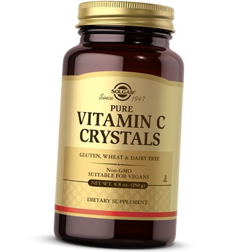 

Витамин С, Аскорбиновая кислота, Vitamin C Crystals, Solgar 250г (36313218)