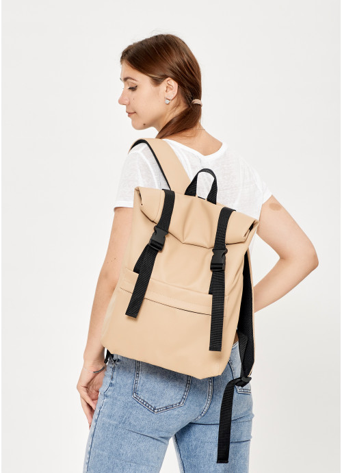 

Рюкзак ролл Sambag унісекс RollTop LSH бежевий