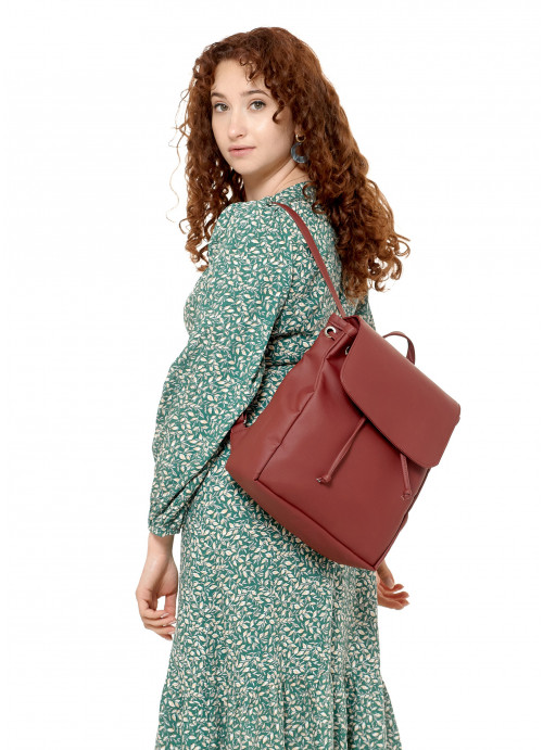 

Жіночий рюкзак Sambag Loft MZN бордо