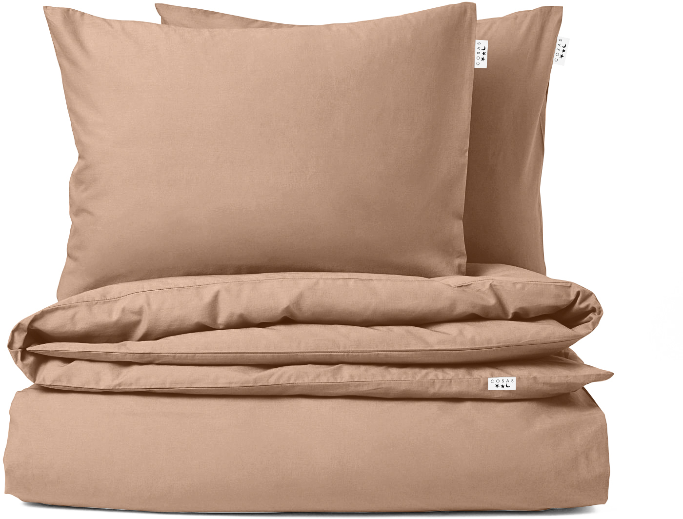

Комплект постельного белья Cosas натурального Ranfors Brown 200х220