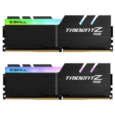 

Модуль памяти для компьютера DDR4 32GB (2x16GB) 3200 MHz TridentZ RGB Black G.Skill (F4-3200C16D-32G