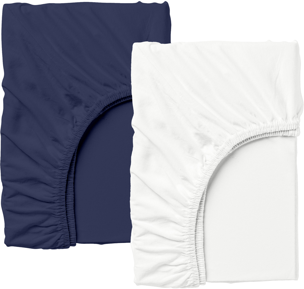 

Набор Cosas простынь на резинке 60x120 2 шт SetSheet_White_DarkBlue