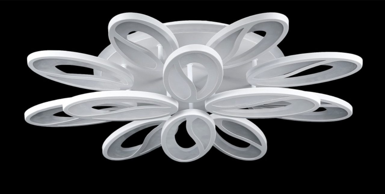 

Светодиодная люстра S.RAY. LK208/8+4 LED (WHITE)