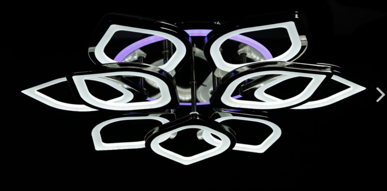 

Светодиодная люстра S.RAY. LK30/6+3+A LED (ZBK)