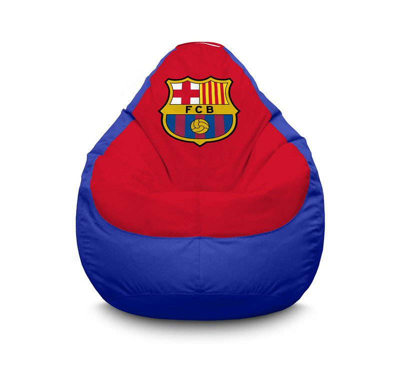 

Кресло мешок iPuff "Football. Barcelona FC. Blue" Оксфорд XXL (90х125 см) Красный/Синий