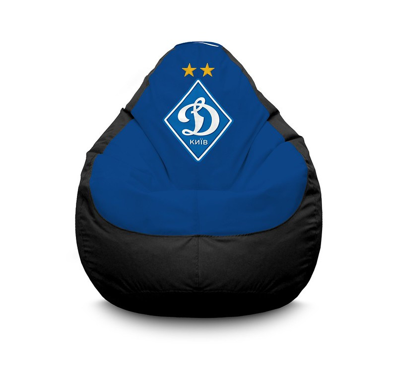 

Кресло мешок iPuff "Football. Динамо" Оксфорд XXL (90х125 см) Синий/Черный