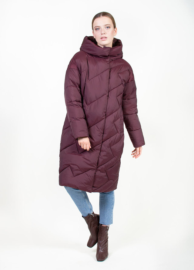 

Зимняя куртка Hanna Liuni 2157 L  бордовый цвет (G812, Зимняя куртка Hanna Liuni 2157 L 48 бордовый цвет (G812)