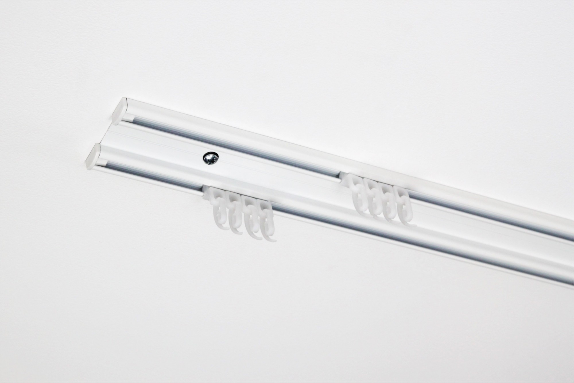 

Карниз стельовий 2-рядний Homs Decor Євро Міні 420 см алюміній білий