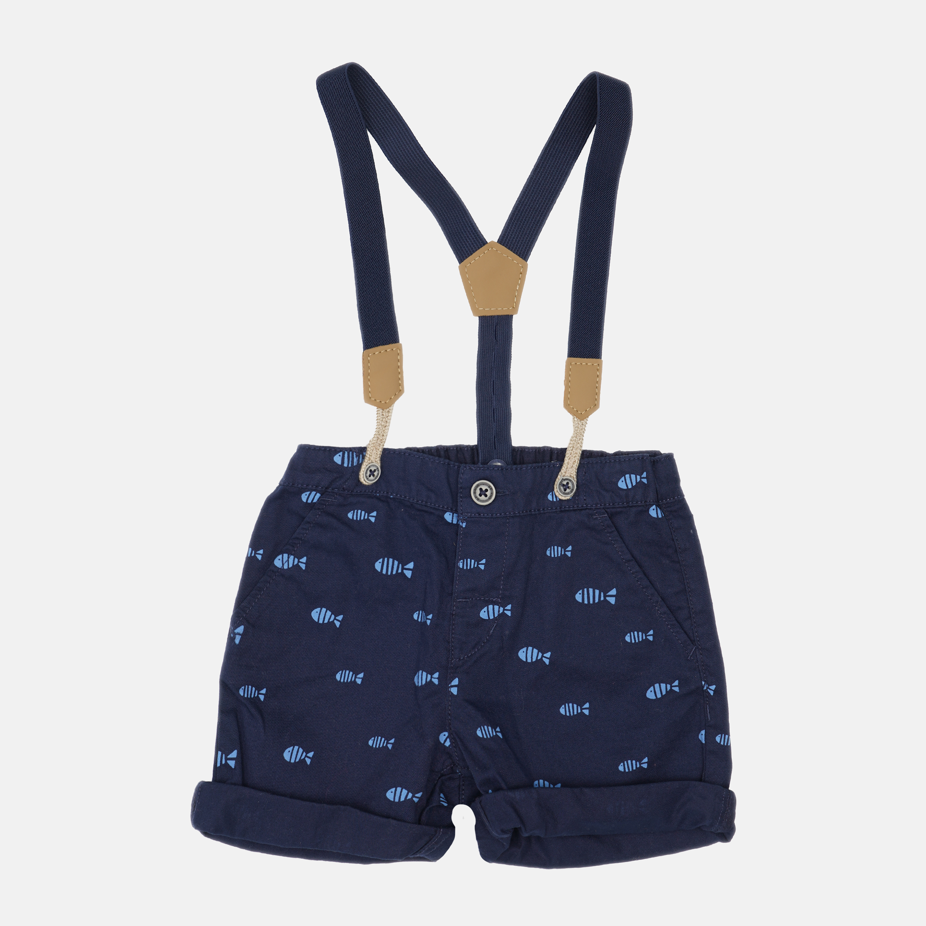 

Шорты с подтяжками H&M HOM92391 74 см Синие