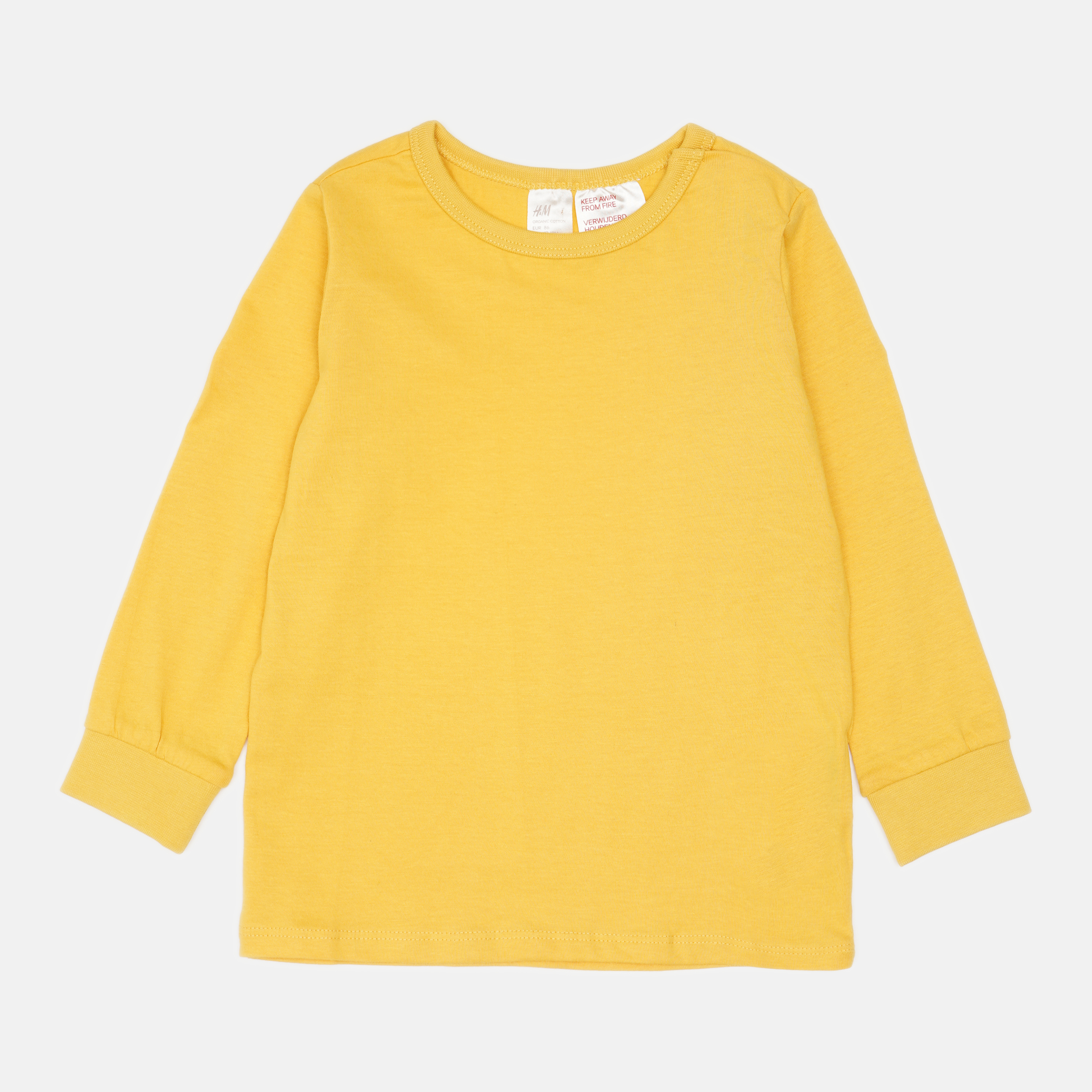 

Лонгслив H&M HOM92209 86 см Желтый